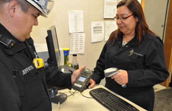 In-mine service center (IMSC) provides safety services day or night. Inspection and maintenance of safety equipment, safety audit, inspection and compliance.