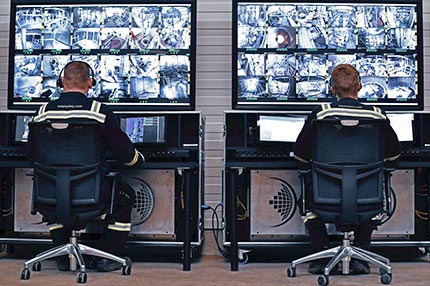 Men Using Safetek SmartMonitor System