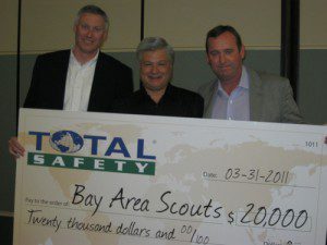 Total Safety Donates $20,000 to Bay Area Council Boy Scouts of America