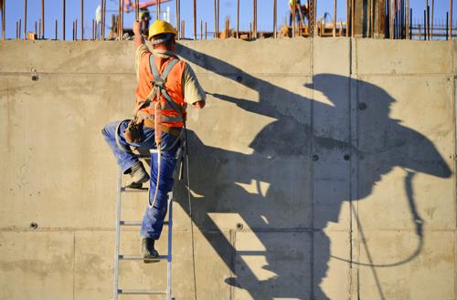 Issues with employees working at heights take up several spots on OSHA's top 10 violations list for 2017.